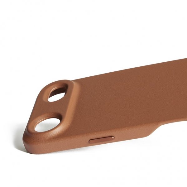 iPhone Air Skal Full Leather Case MagSafe Tan