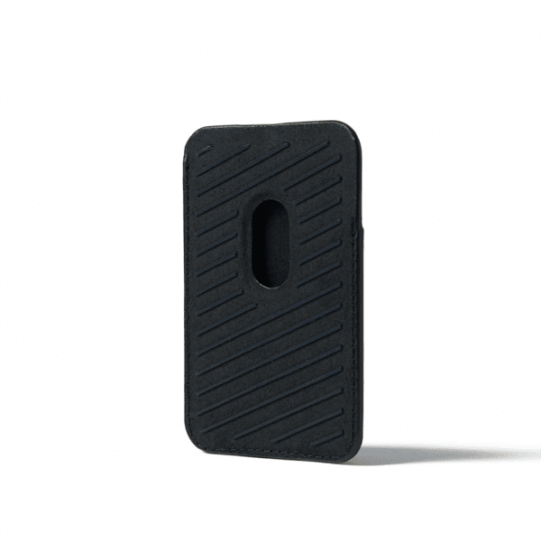 Korthållare Full Leather Magnetic Wallet Svart