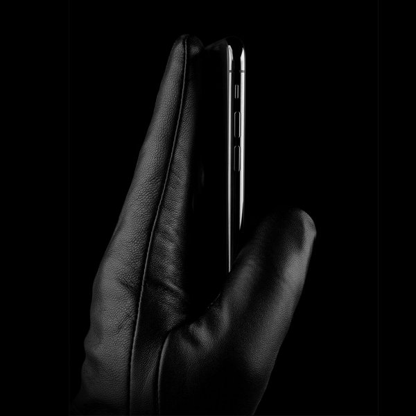 Leather Touchscreen Gloves 8.5