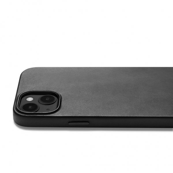 iPhone 14 Plus Skal Full Leather Case MagSafe Svart