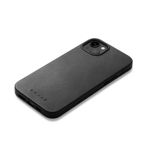 iPhone 14 Plus Skal Full Leather Case MagSafe Svart