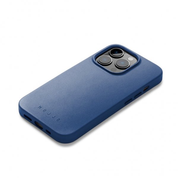 iPhone 14 Pro Skal Full Leather Case MagSafe Svart