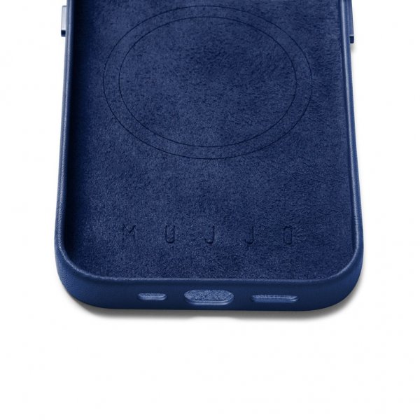 iPhone 14 Pro Skal Full Leather Case MagSafe Svart