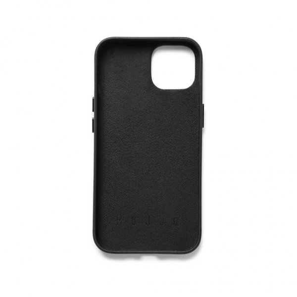 iPhone 14 Skal Full Leather Wallet Case Svart