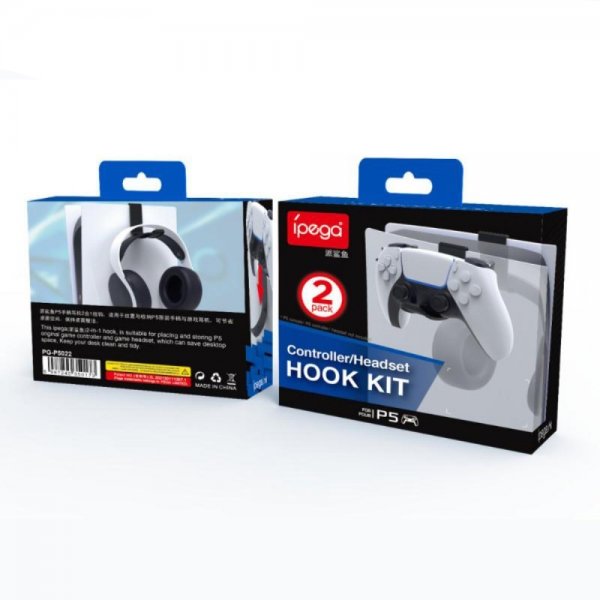 Multifunktionell Sidohängare till PlayStation 5 2-pack