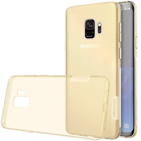 Nature Series 0.6mm Skal till Samsung Galaxy S9 Transparent Brun