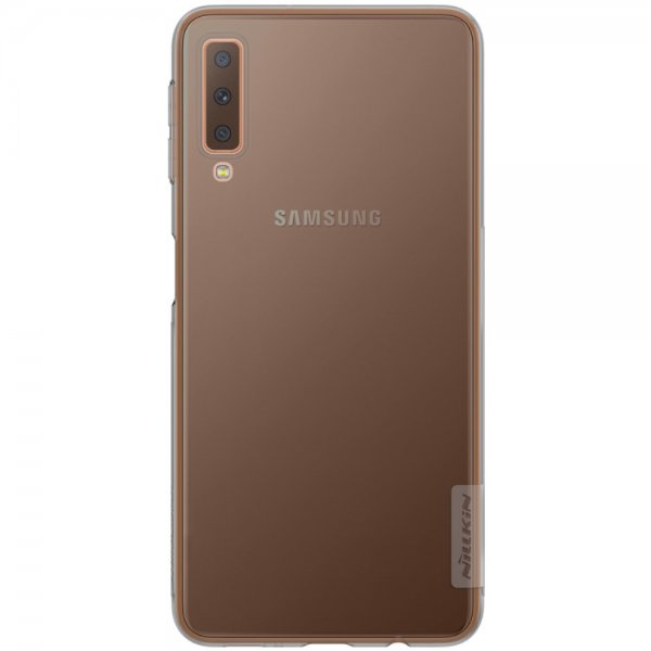 Nature Series Skal till Samsung Galaxy A7 2018 Transparent Grå