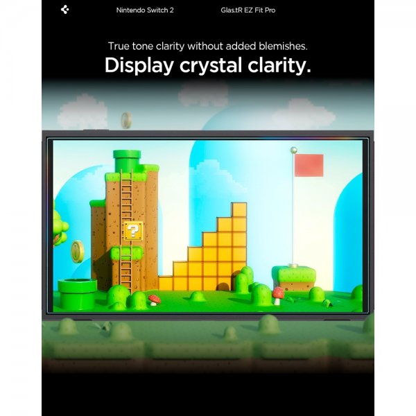 Nintendo Switch 2 Skärmskydd GLAS.tR EZ Fit Pro 2-pack