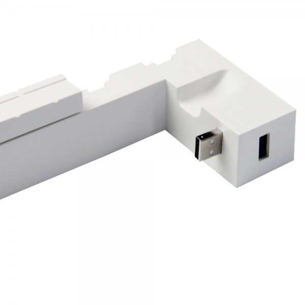 Nintendo Switch Laddningsdocka för Joy-Cons med Spelförvaring Vit