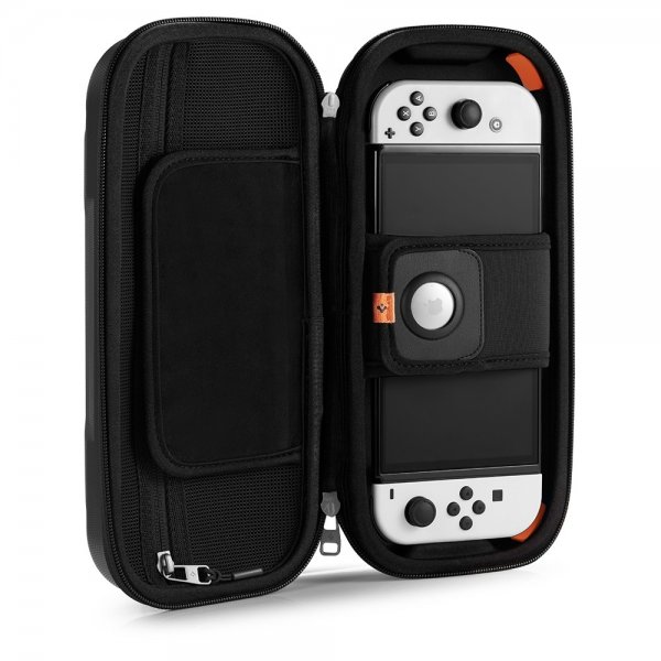 Nintendo Switch/Switch OLED Fodral Rugged Armor Pro Svart