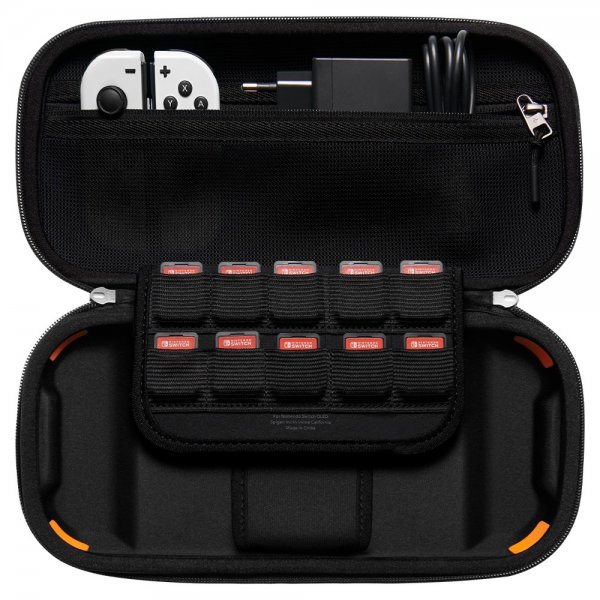 Nintendo Switch/Switch OLED Fodral Rugged Armor Pro Svart