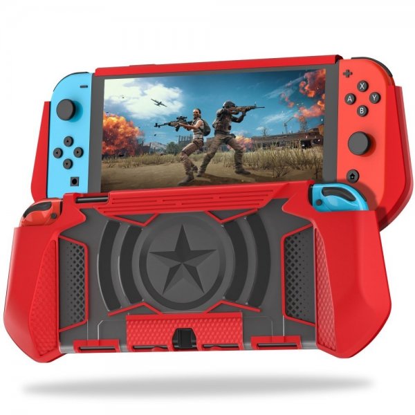 Nintendo Switch OLED Skal Röd