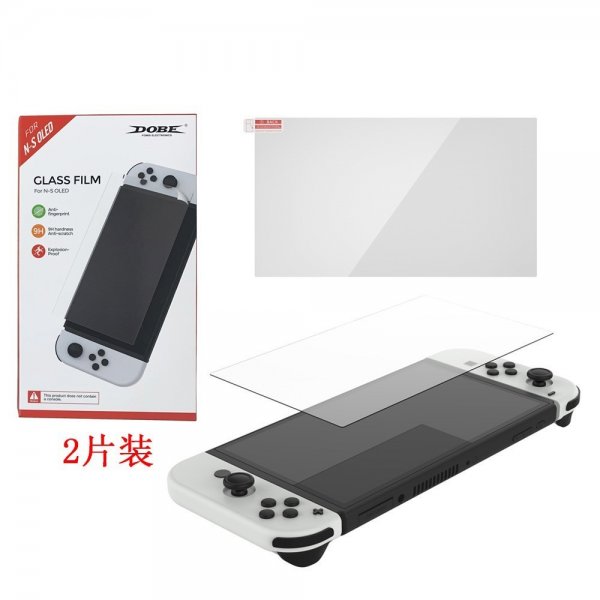 Nintendo Switch OLED Skärmskydd av Glas 2-pack