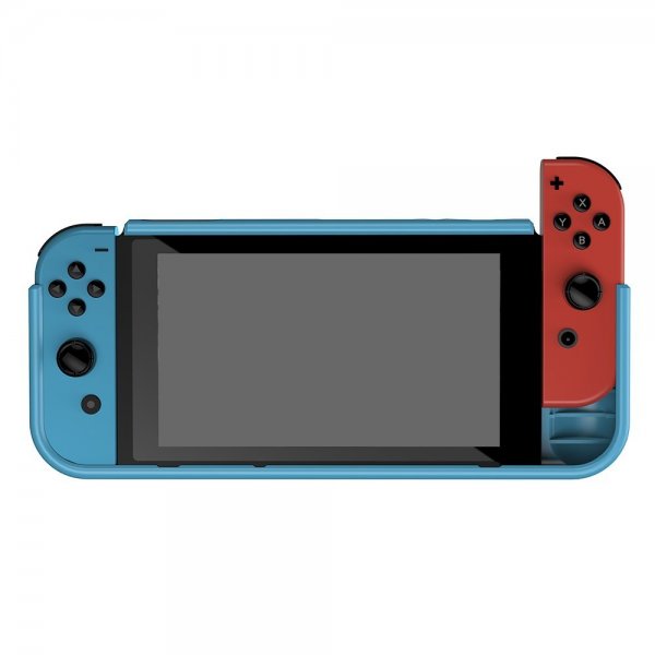 Nintendo Switch Skal Kolfibermönster Blå