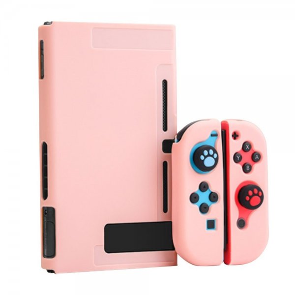 Nintendo Switch Skal Silikon Rosa
