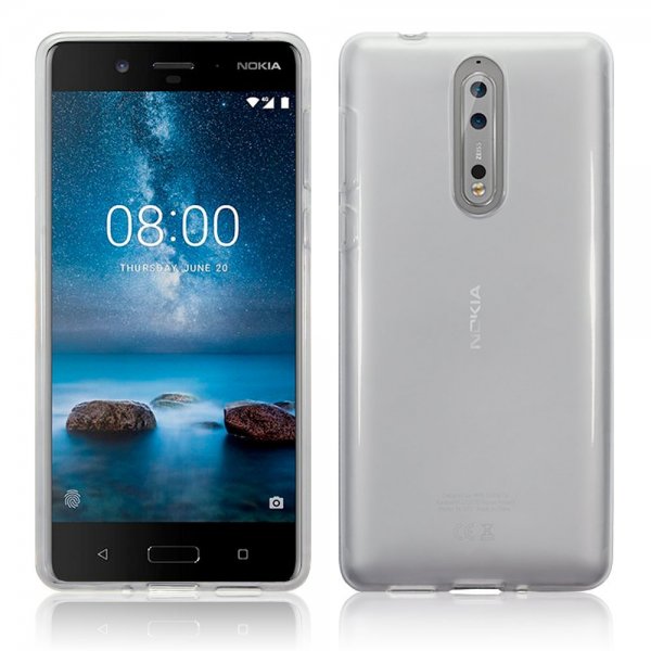 Nokia 8 Skal TPU Klar