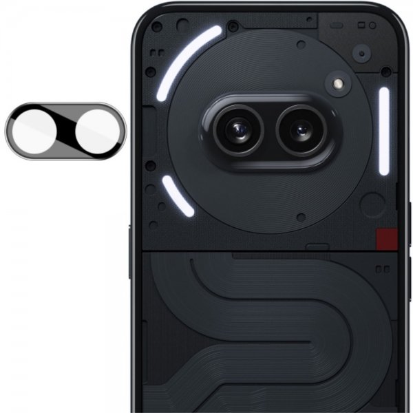 Nothing Phone (2a) Kameraskydd i Härdat Glas Svart