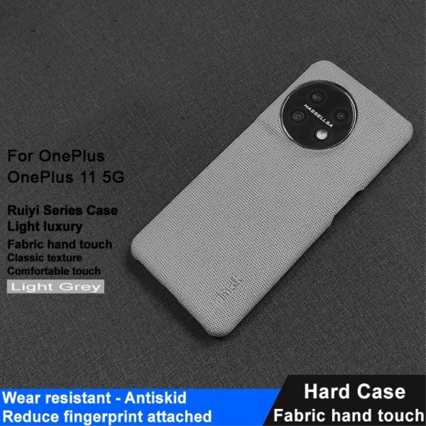OnePlus 11 Skal Ruiyi Series Ljusgrå