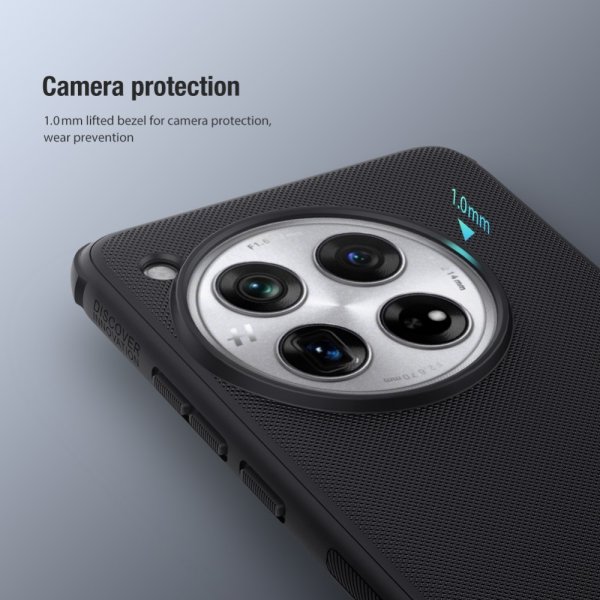 OnePlus 12 Skal Super Frosted Shield Pro Blå