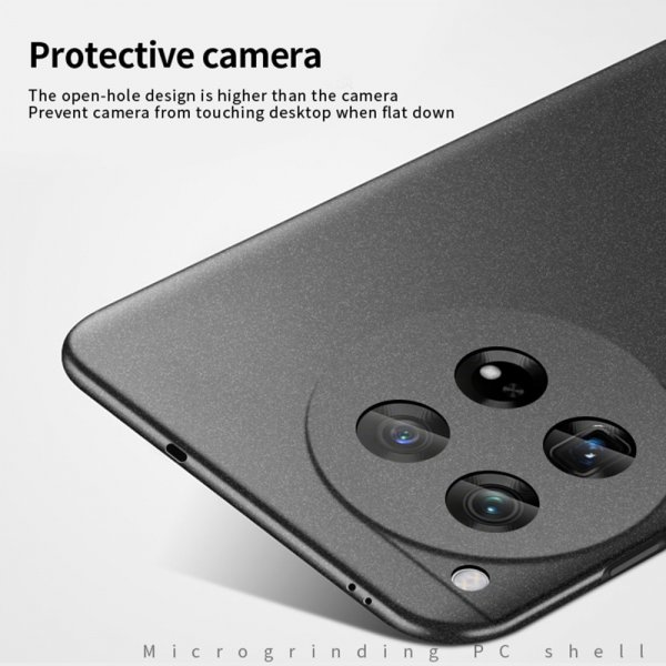 OnePlus 12R Skal Matte Shield Svart