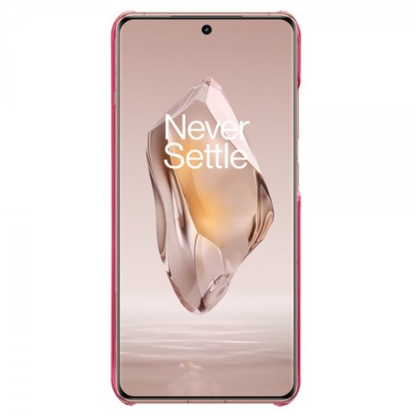 OnePlus 12R Skal med två Kortfack Magenta