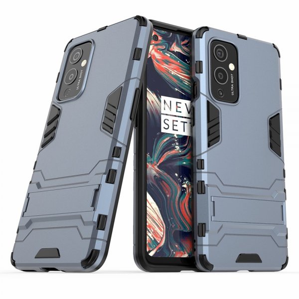 OnePlus 9 Skal Armor Stativfunktion Blå