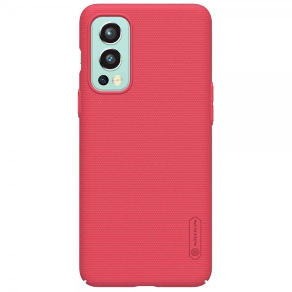 OnePlus Nord 2 5G Skal Frosted Shield Röd