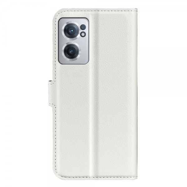 OnePlus Nord CE 2 5G Fodral Litchi Vit