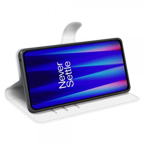 OnePlus Nord CE 2 5G Fodral Litchi Vit