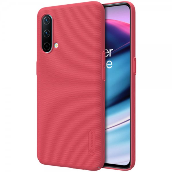 OnePlus Nord CE 5G Skal Frosted Shield Röd