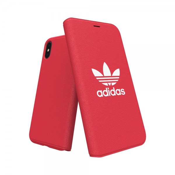 iPhone X/Xs Fodral OR Booklet Case ADICOLOR SS18 Röd