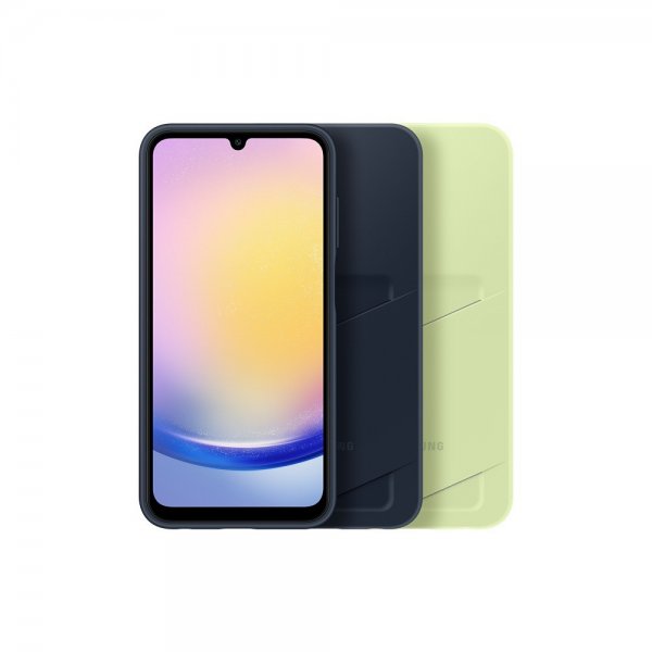 Original Galaxy A25 Skal Card Slot Case Lime