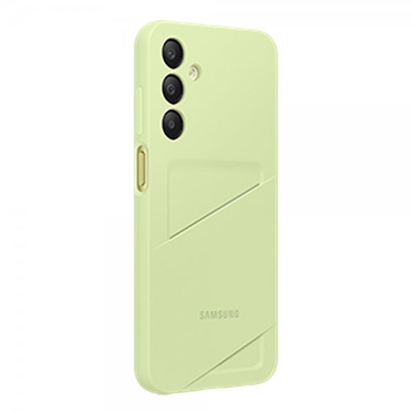 Original Galaxy A25 Skal Card Slot Case Lime