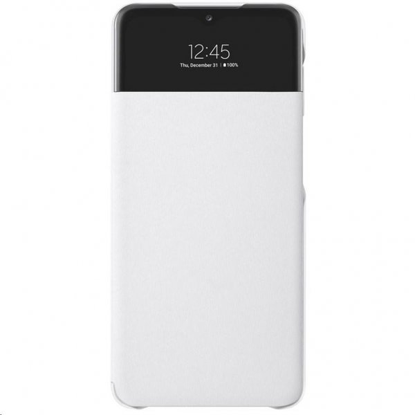 Original Galaxy A32 5G Fodral Smart S View Wallet Cover Vit