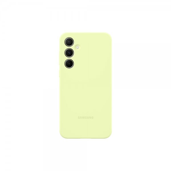 Original Galaxy A55 Skal Silicone Case Lime