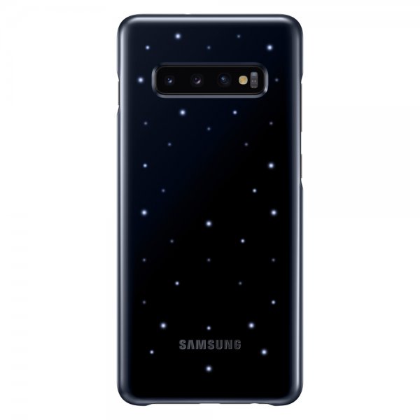 Original Galaxy S10 Plus Cover Led Back Cover Sort