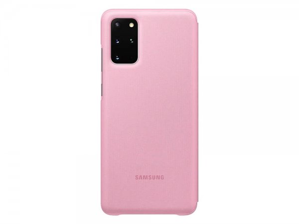 Original Galaxy S20 Plus Fodral Smart LED View Cover Rosa