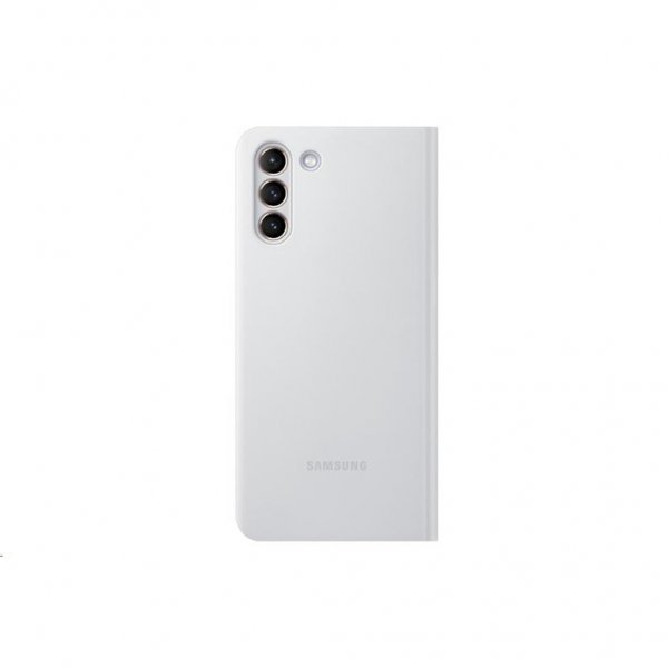 Original Galaxy S21 Plus Fodral LED View Cover Ljusgrå