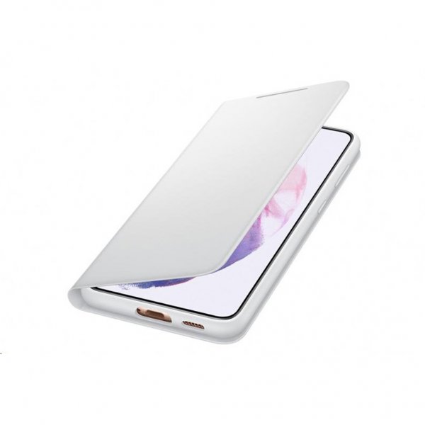 Original Galaxy S21 Plus Fodral LED View Cover Ljusgrå