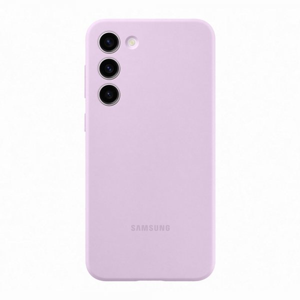 Original Galaxy S23 Plus Skal Silicone Cover Lavender