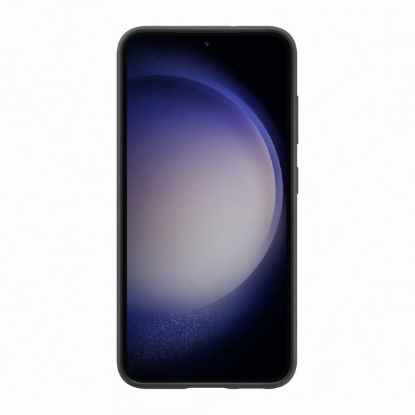 Original Galaxy S23 Skal Silicone Grip Case Svart