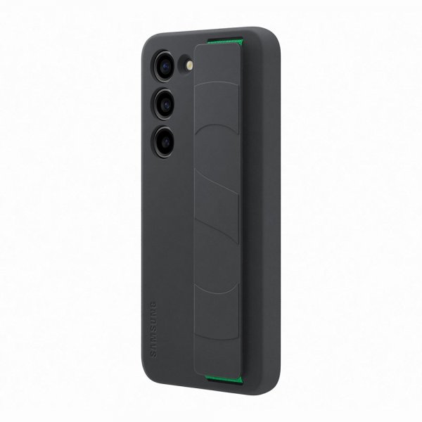Original Galaxy S23 Skal Silicone Grip Case Svart
