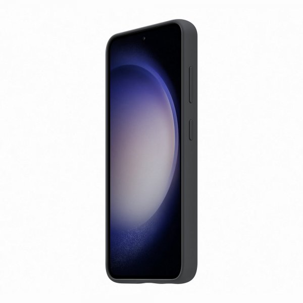 Original Galaxy S23 Skal Silicone Grip Case Svart
