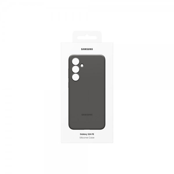 Original Galaxy S24 FE Skal Silicone Case Svart
