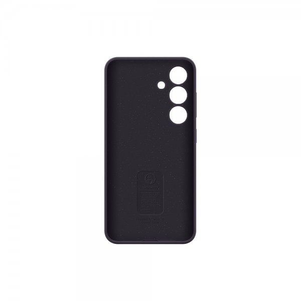 Original Galaxy S24 Skal Silicone Case Dark Violet