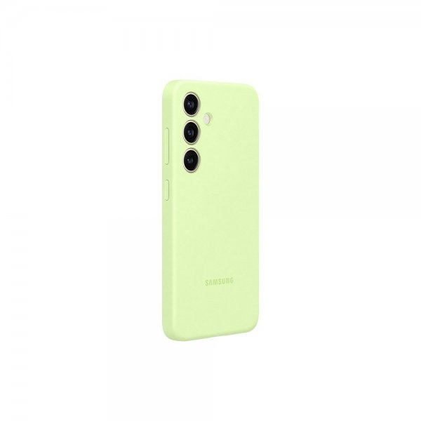 Original Galaxy S24 Skal Silicone Case Light Green