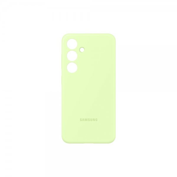 Original Galaxy S24 Skal Silicone Case Light Green