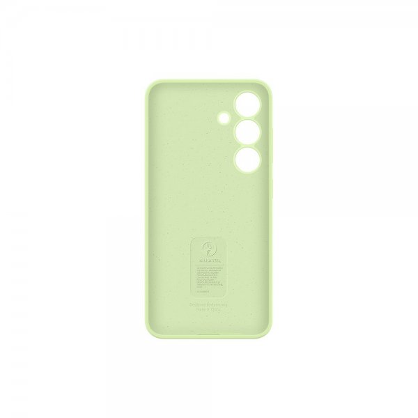 Original Galaxy S24 Skal Silicone Case Light Green