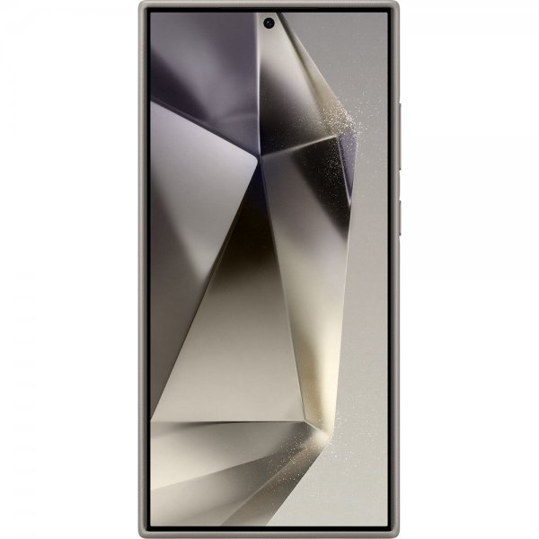 Original Galaxy S24 Ultra Skal Vegan Leather Case Taupe