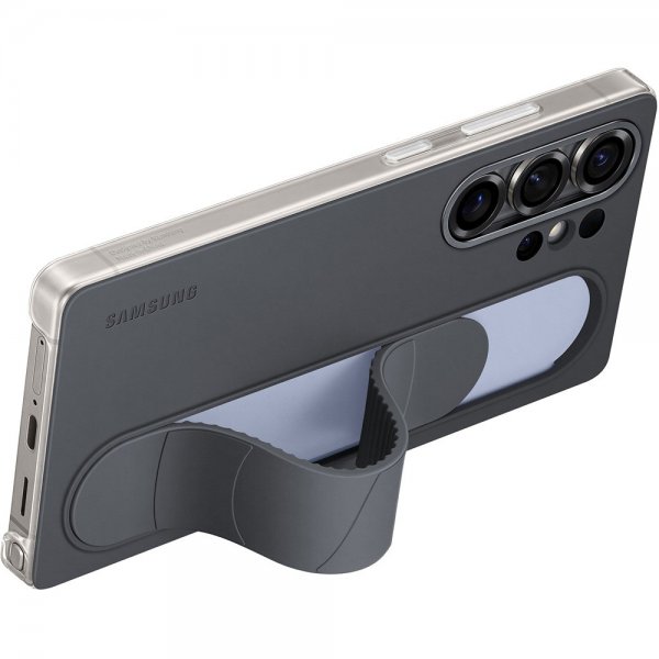 Original Galaxy S25 Ultra Skal Standing Grip Case Svart